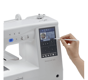 Maquina de Coser y Bordadora Janome MC1000