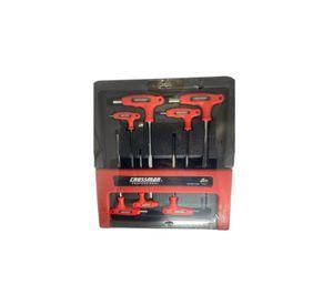 Juego Llave Allen Tipo T Crossman 7 Piezas 2.5-10mm 66799