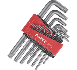Juego De Llaves Torx Largas T6-t60 15 Pzas. (5151l), Force