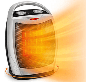 Estufa Calefactor Electrico Portatil 1500 W