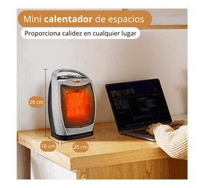 Estufa Calefactor Electrico Portatil 1500 W