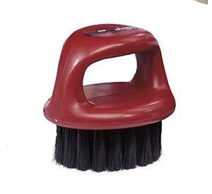 Cepillo Botapelo De Nudillo Para Barbero Rojo