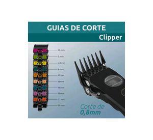 Máquina Cortar Pelo VGR880C Cerámica Motor Rotatech Negro