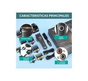 Máquina Cortar Pelo VGR880C Cerámica Motor Rotatech Negro