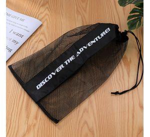 Bolso De Malla Con Cordon Para Playa Piscina Hogar Multiuso