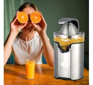 MAQUINA EXPRIMIDOR DE NARANJAS 100W ACERO INOX LAU