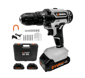 Kit Taladro Destornillador Inalámbrico 21v + 2 Baterías