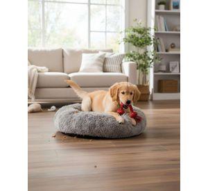 Cama Acolchada de Alta Densidad para tus mascotas 70 cm gris