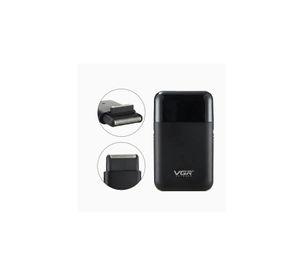 Afeitadora Mini Shaver y Trimmer VGR390 Viaje Negro
