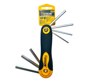 Set Llaves Torx Estrella 8 Piezas T9-t40 Ingco Tipo Llavero