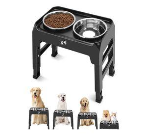 Comedero Bebedero Para Perro Gato Aluminio Anti Deslizante