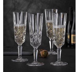 Set 4 Copas Noblesse Champagne