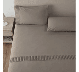 Sabanas casatua hotel funda almohada 2 plazas color beige