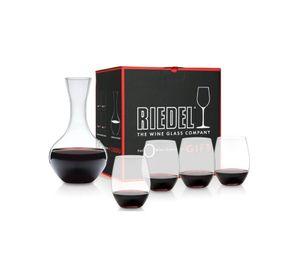 Set 4 Copas Cristal más Decantador Riedel