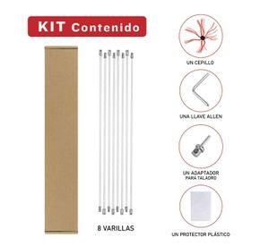 Kit De Limpieza Para Chimeneas Con 8 mts