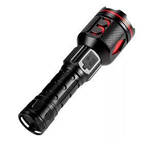 Linterna Tactica Led 30w Alta Potencia Con Luces