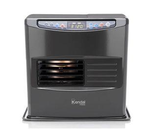 Estufa Calefactor A Parafina Kerosene 12000BTU LED Negro KPL-36 Kendal