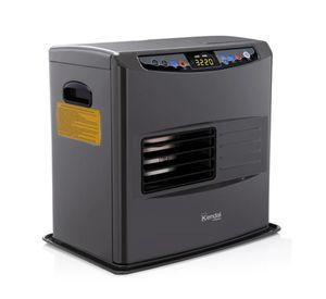 Estufa Calefactor A Parafina Kerosene 12000BTU LED Negro KPL-36 Kendal