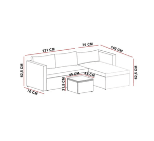 SET LIVING DE TERRAZA NEW AMARALLIS - OUTZEN