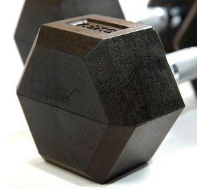 Mancuerna Hexagonal 7,5 kg – Revestimiento Antideslizante - Producto se vende por unidad
