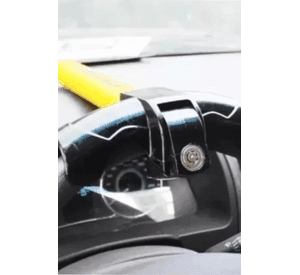 Bloqueador De Volante Tipo T Para Auto Carro Automóvil
