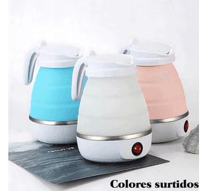 Mini Hervidor Portatil Plegable Recargable Camping
