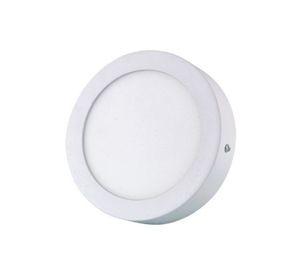 Panel Led Sobrepuesto Circular 12w Luz Blanco Frío