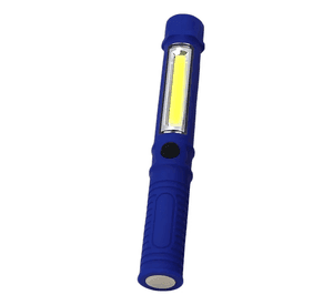 Linterna Led Cob 2 En 1 Con Imán Multifución Blanco