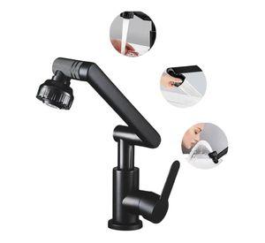 Llave Griferia Lavamanos Monomando Cuellos Giratorios 1080