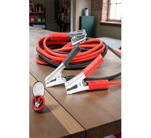 CABLE PUENTE BATERIA ROBA CORRIENTE 3000 AMP AUTO/CAMIONETA