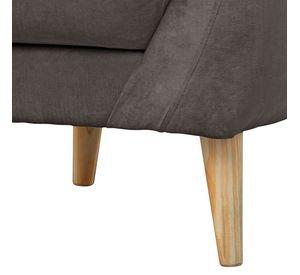 Poltrona 1c  Norway Felpa Gris Osxuro 85x87x90