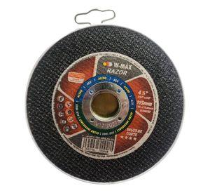 Disco Corte Inox metal Wurth 4 1 2x1mm Pack De 10 Unidades Negro