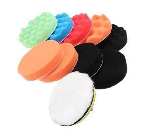 Kit De 10 Piezas Pulir Esponjas Almohadillas Para Auto