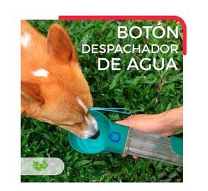 Bebedero Portatil Dispensador Mascotas Perro Gato Lau