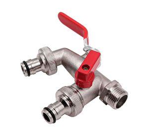 Llave De Jard n Con Doble Salida 1 2 Grifo De V lvula