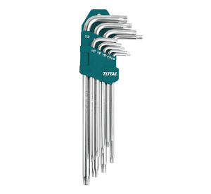 Juego Llaves Allen Estrella Torx 9 Piezas Total Tht106391