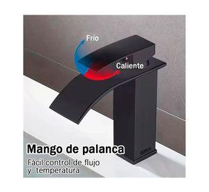 Llave Monomando Lavamanos Griferia Baño Cascada Mezclador