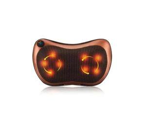 Cojín Masajeador Eléctrico Almohada Cojín Lumbar Cuello Pierna