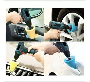 Kit De 3 Piezas Esponjas Pulir En Forma De Cono, Auto