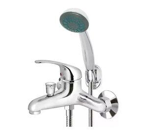 LLAVE MONOMANDO TINA DUCHA CUERPO METALICO CROMADO