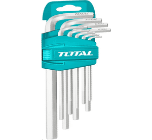 Juego 9 Llaves Allen Hexagonales 1.5-10mm Total Tht106191