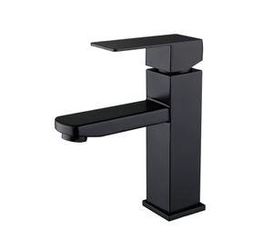 Grifo para baño y cocina negro mate