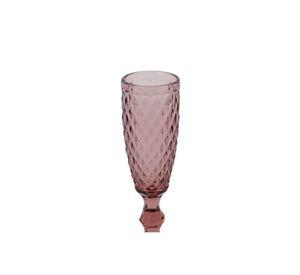 Set 6 copas vidrio rosado 160ml