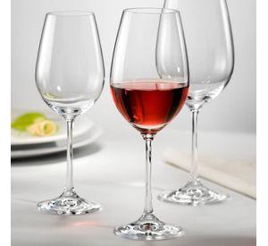 SET 6 COPAS VINO TINTO VIOLA