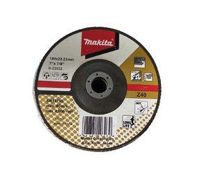 Discos flap para Amoladoras 180X22,23mm Z40 Makita B-22822