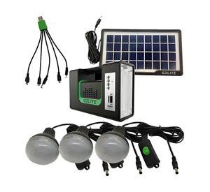 Kit Emergencia Linterna Camping Solar Mas radio Mp3