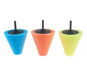 Kit De 3 Piezas Esponjas Pulir En Forma De Cono