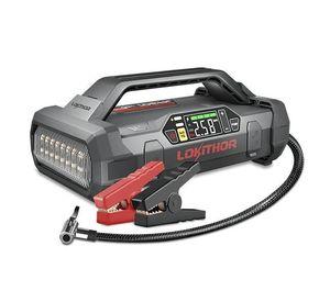 Partidor Baterías Auto 12v 2.000a Inflador Lokithor Ja301
