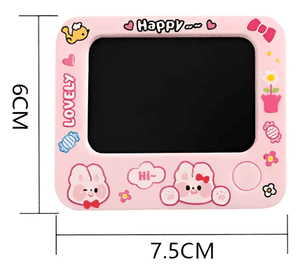 Llavero Mini Pizarra M gica LCD Kawaii Animales