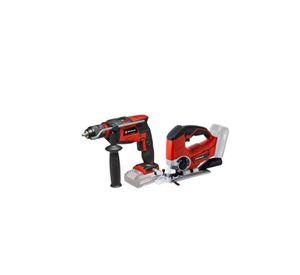 Kit Einhell Taladro 18v Te-id 18 Li + Sierra Te-js 18 Li